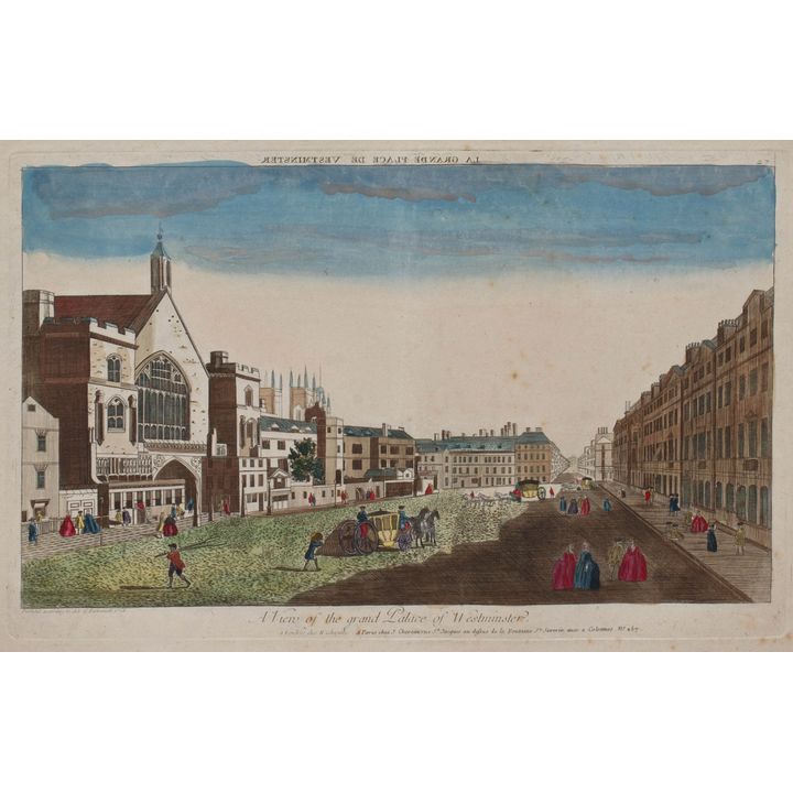Jacques Chereau | A view of the grand Palace of Westminster