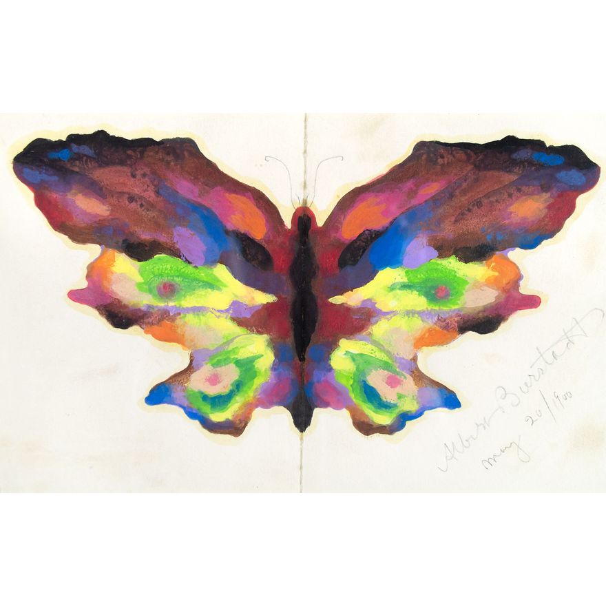 Butterfly, 1900 by Albert Bierstadt (1830-1902)