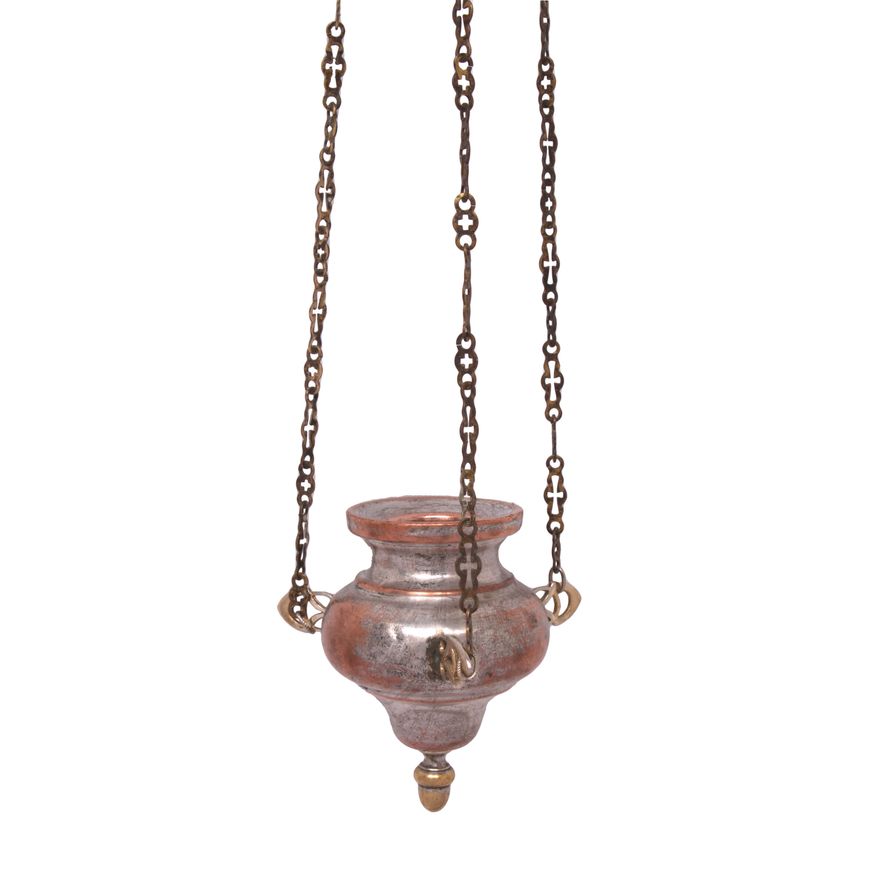 Lampada. Norblin, Warszawa, zawieszka Schiffers, przed 1901