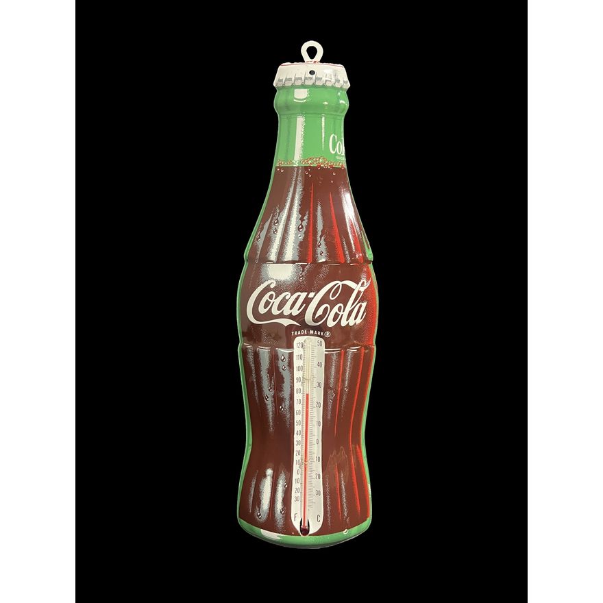 Donasco Coca Cola Coke Tin Metal Soda Thermometer