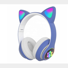 TECHME VZV-28M CAT EAR LED WIRELESS BLUETOOTH HEADPHONES