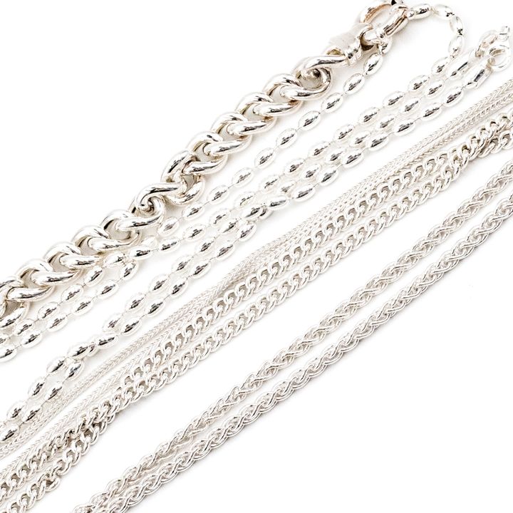 Mix Lot of Silver Jewellery