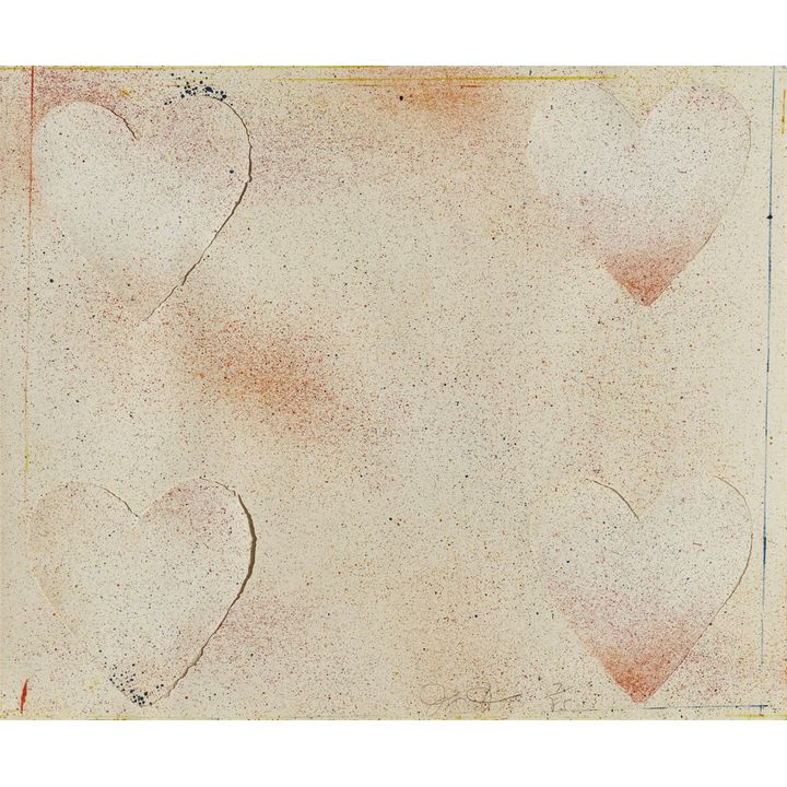 Jim Dine, From: Dutch Hearts 1970