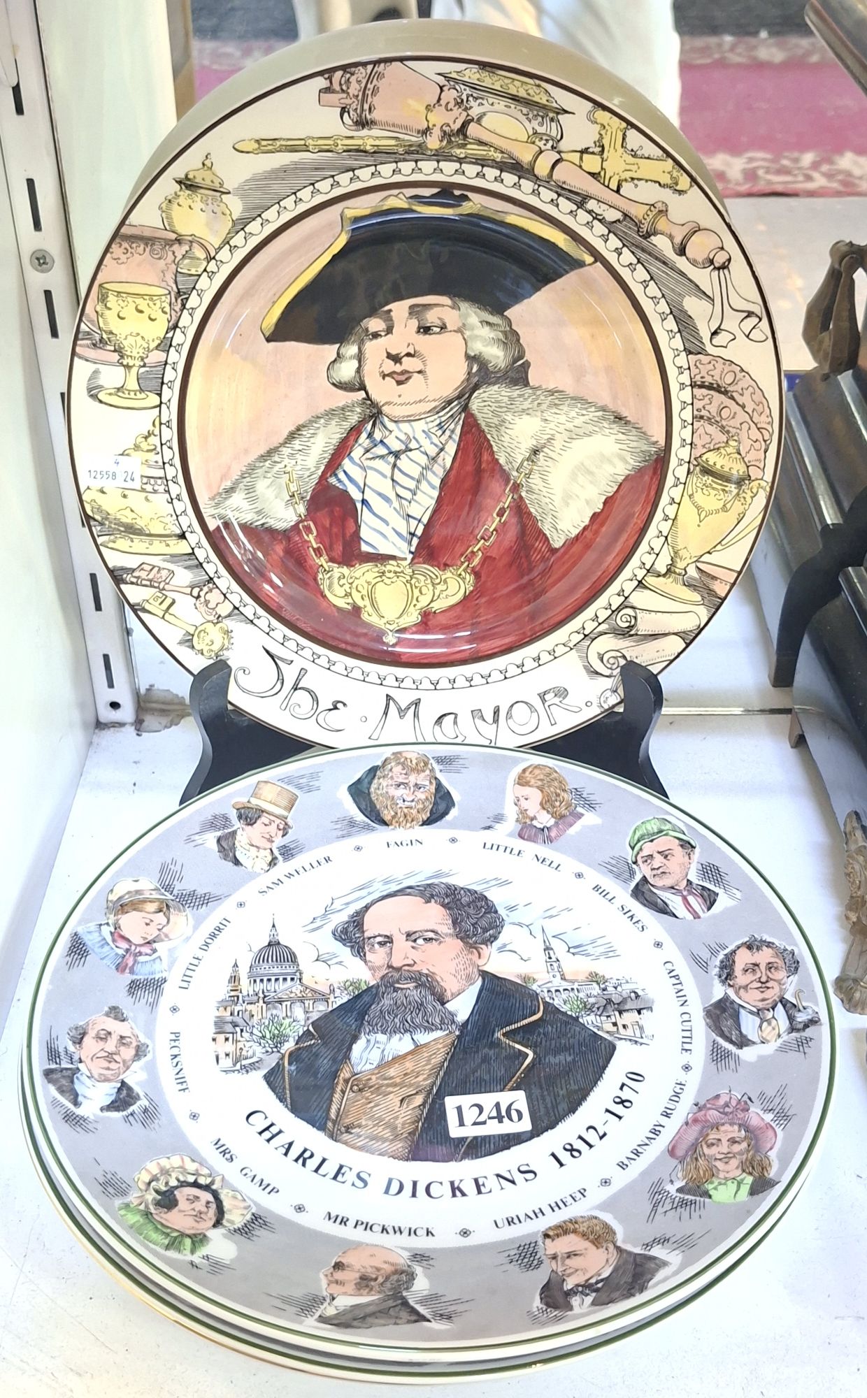 ROYAL DOULTON CABINET PLATES