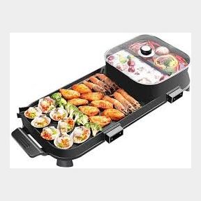 2-in-1 Electrical Barbecue and Hotpot - 2-in-1 Electrical Barbecue and Hotpot|Bar 9902001714843 - 51745/14723 SN B1 (S7)
