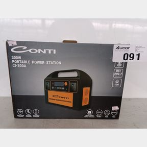 CONTI PORTABLE POWER STATION MODEL NUMBER - 300W