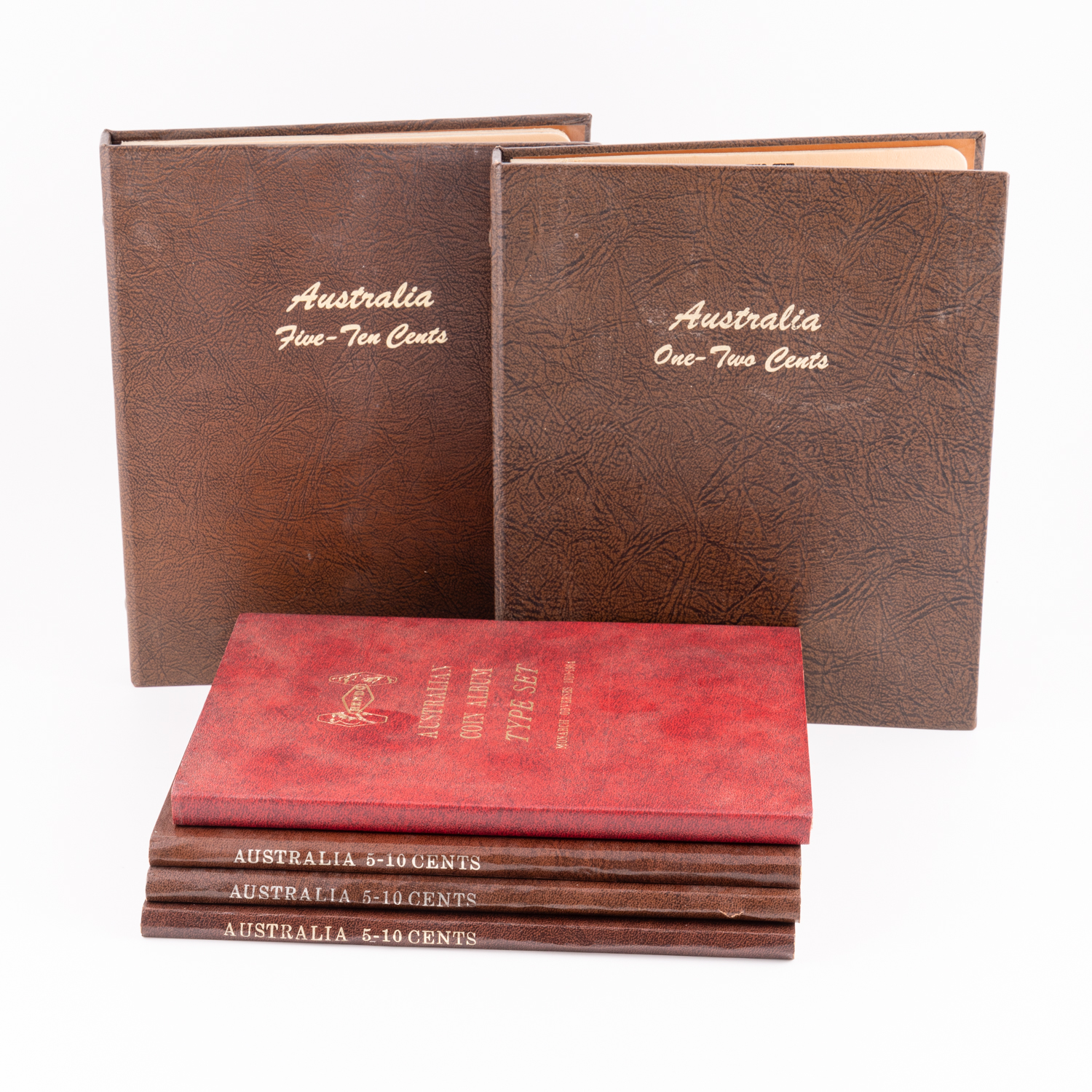 Elizabeth II, Miscellaneous Albums, One Cent - Ten Cents, 1966 - 1983, F - UNC