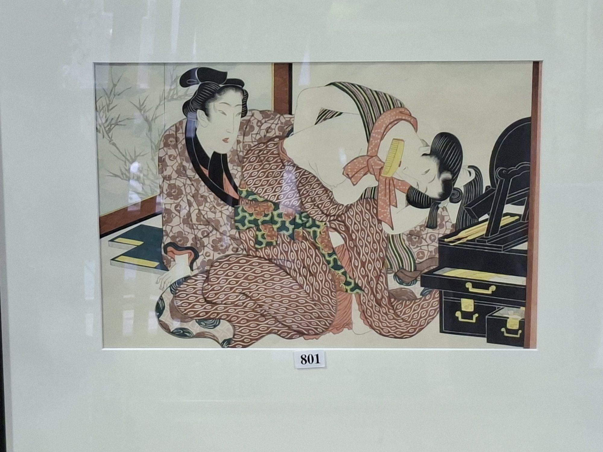 Antique Japanese Woodblock