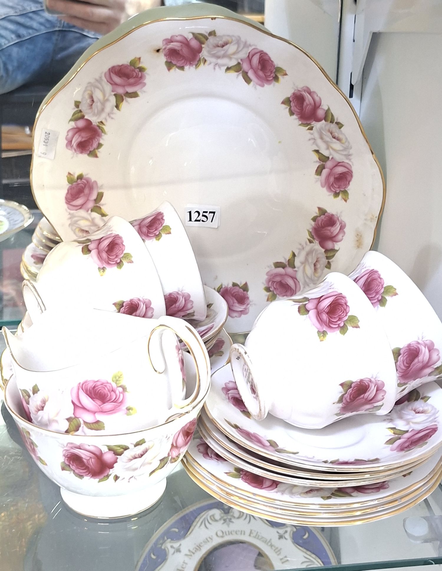 Queen Anne Princess Roses China Teaset