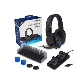 Dobe 5-in-1 Gaming Combo For Playstation - Bar 9902040394303 - 51739/978 AS B1 (S9)