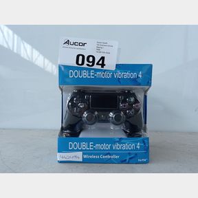 DOUBLE MOTOR VIBRATION 4 WIRELESS CONTROLLER FOR PS4 - 2 PACK - DOUBLE MOTOR VIBRATION 4 WIRELESS CONTROLLER FOR PLAY STATION 4
