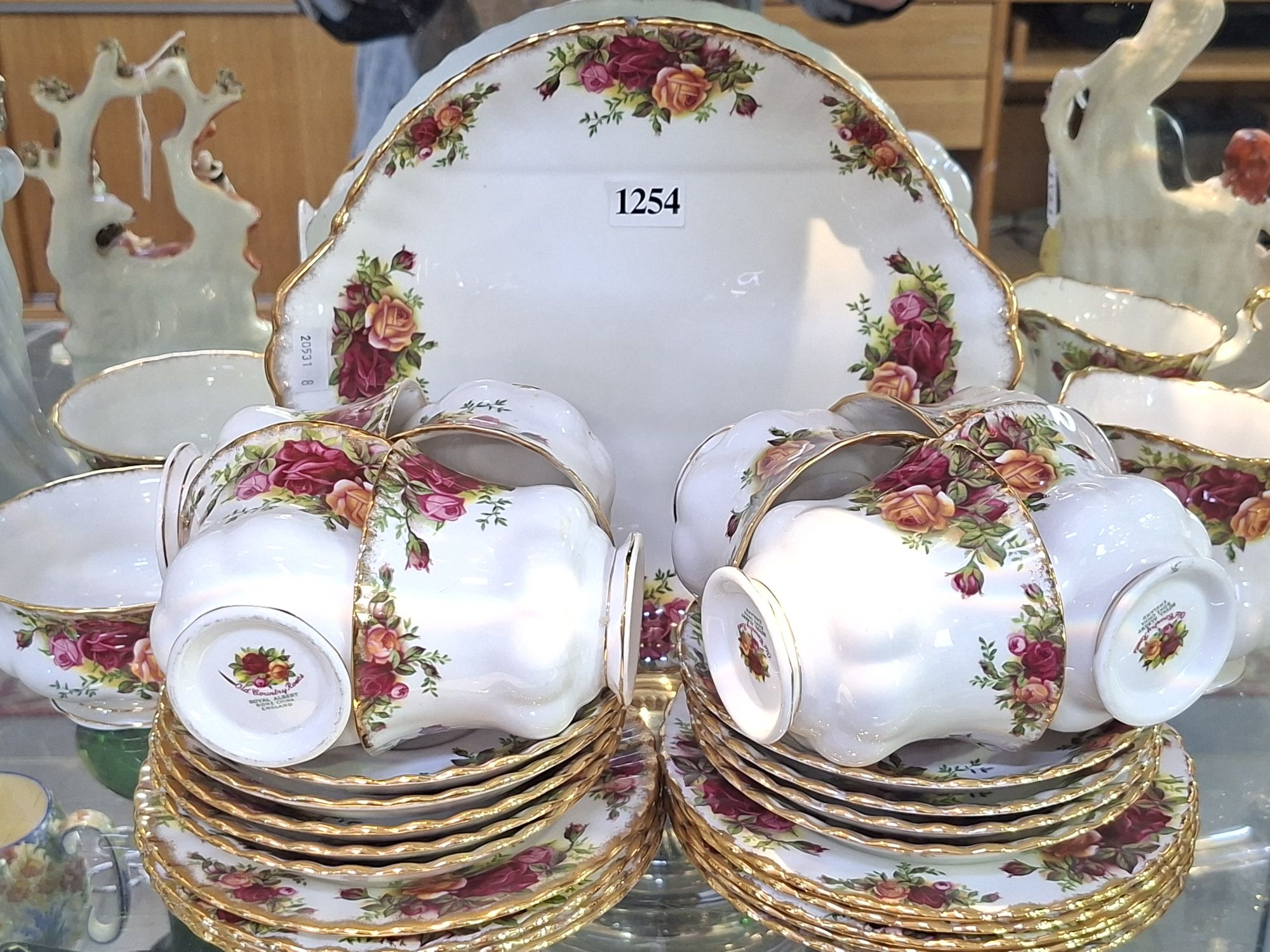 ROYAL ALBERT BONE CHINA TEASET