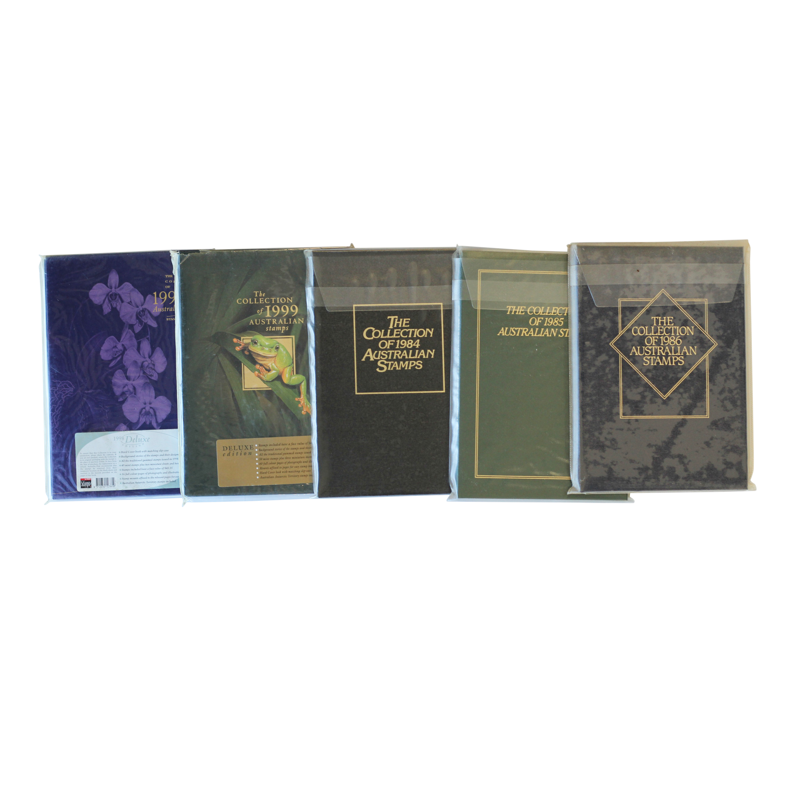 163. · Accumulation, Stamp Year Books,  1980s & 90s
