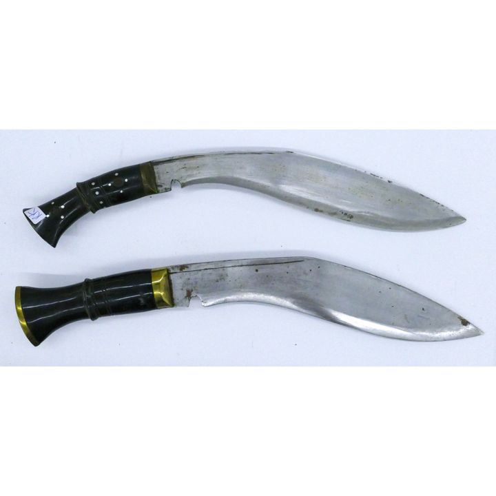 2pc Indian or Persian Ghurka Kukri Swords 16'' Approx.