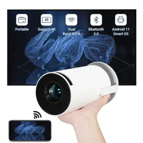 Latest Smart Android UHD Portable Projector Built in WIFI media streaming |