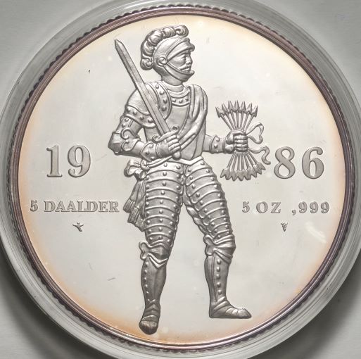 オランダ-Natherlands.デュカット金貨発行400周年記念 5オンス純