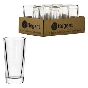 Regent Double Tequila Shooter Glass 11 Pack (50Ml) Transparent 11 Pack |