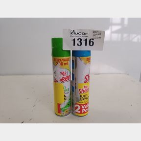 SHIELD MR SHEEN MULTI SURFACE CLEANER TWIN PACK 300ML -