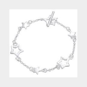 Silver Designer Star Bracelet- 51458/4128 B1 (S4) (BB8)