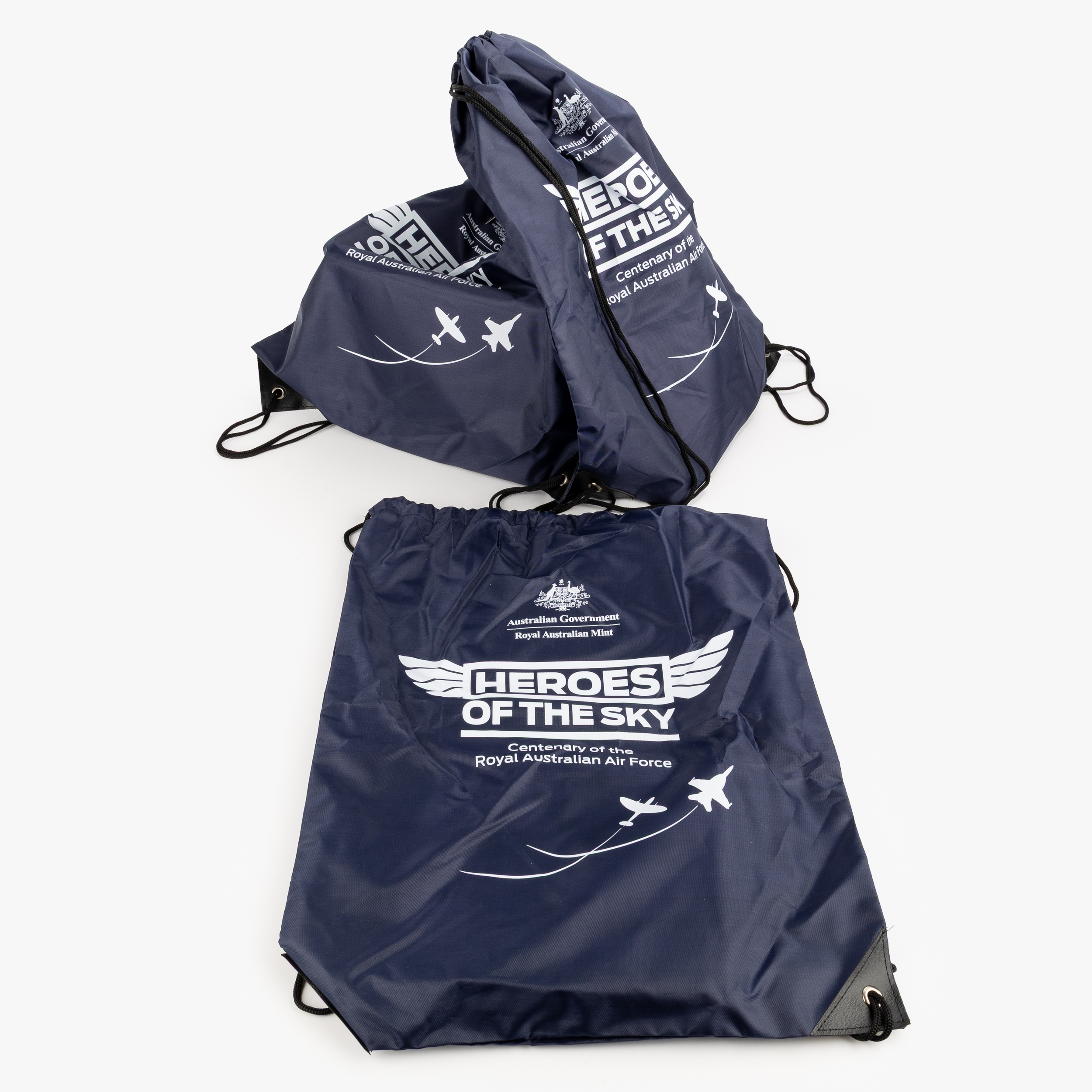 Elizabeth II, RAM - Heroes of the Sky Zoom Bag, Five Cents - Two Dollars, 2021, UNC