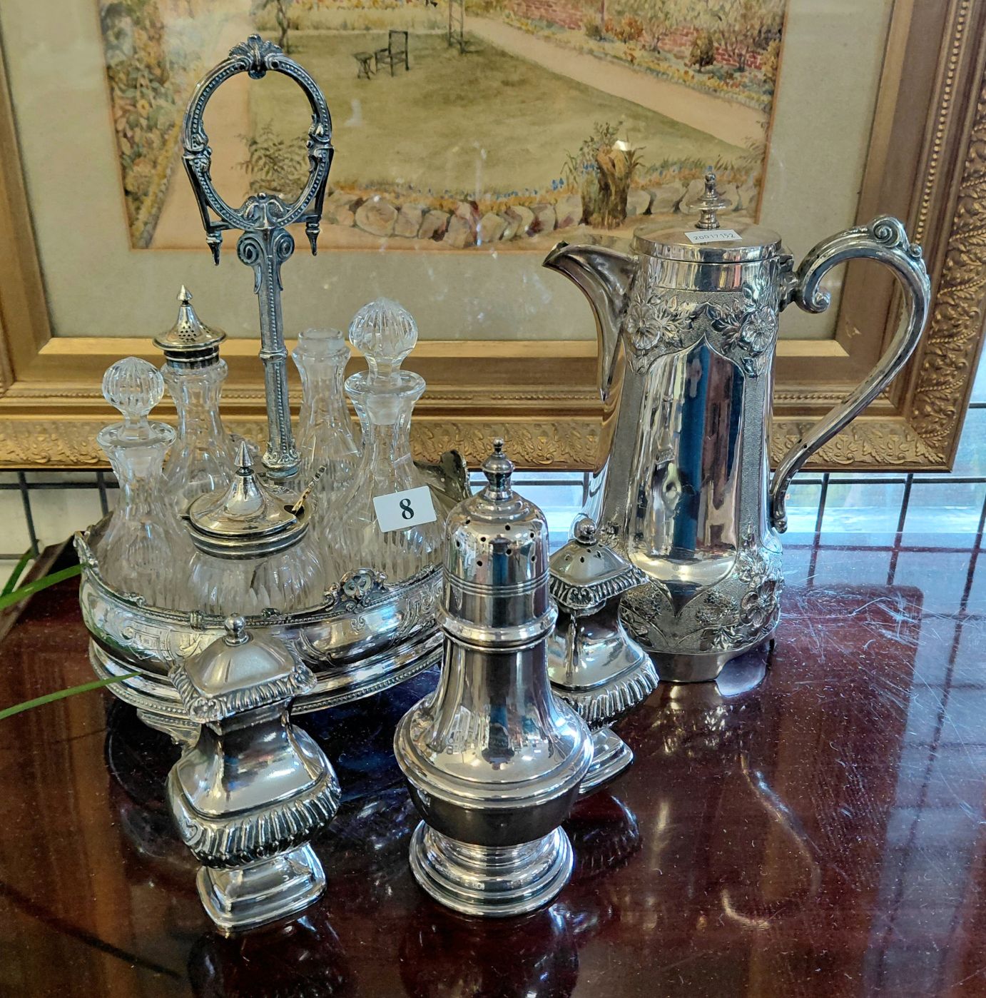 8 · SILVERPLATED WARES
