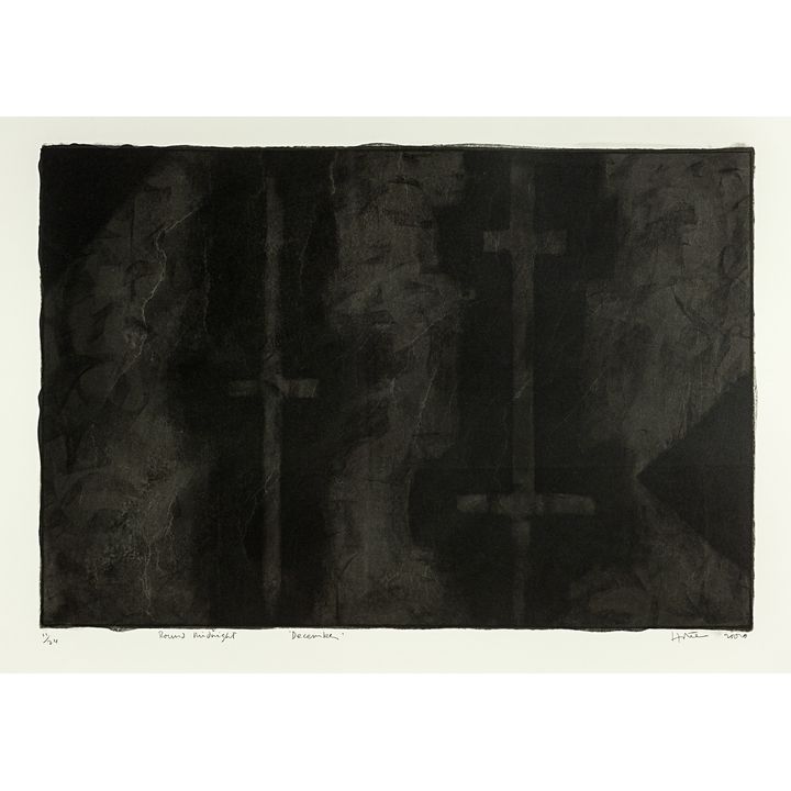 Ralph Hotere, Round Midnight - December