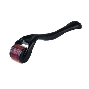 540 Titanium Microneedle Derma Roller 1mm Black Purple |