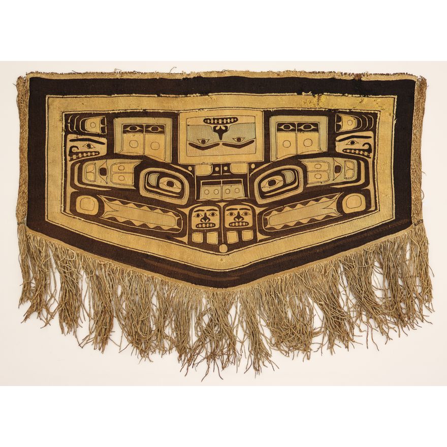 Antique Tlingit Chilkat Dance Blanket