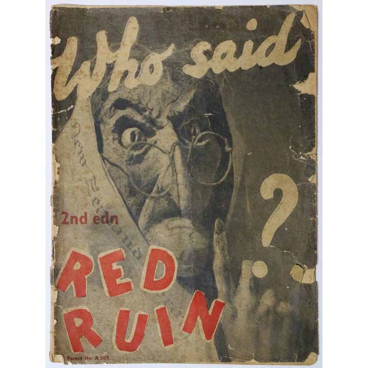 FAIRBURN, A.R.D.  [2 items, Periodicals], Who Said Red Ruin ?
