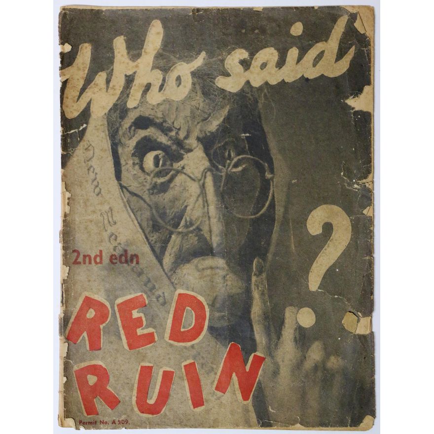 FAIRBURN, A.R.D.  [2 items, Periodicals], Who Said Red Ruin ?