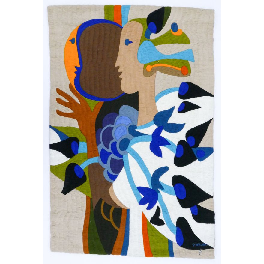 Querubim Lapa ''Algarvia'' Agulha Tapestry