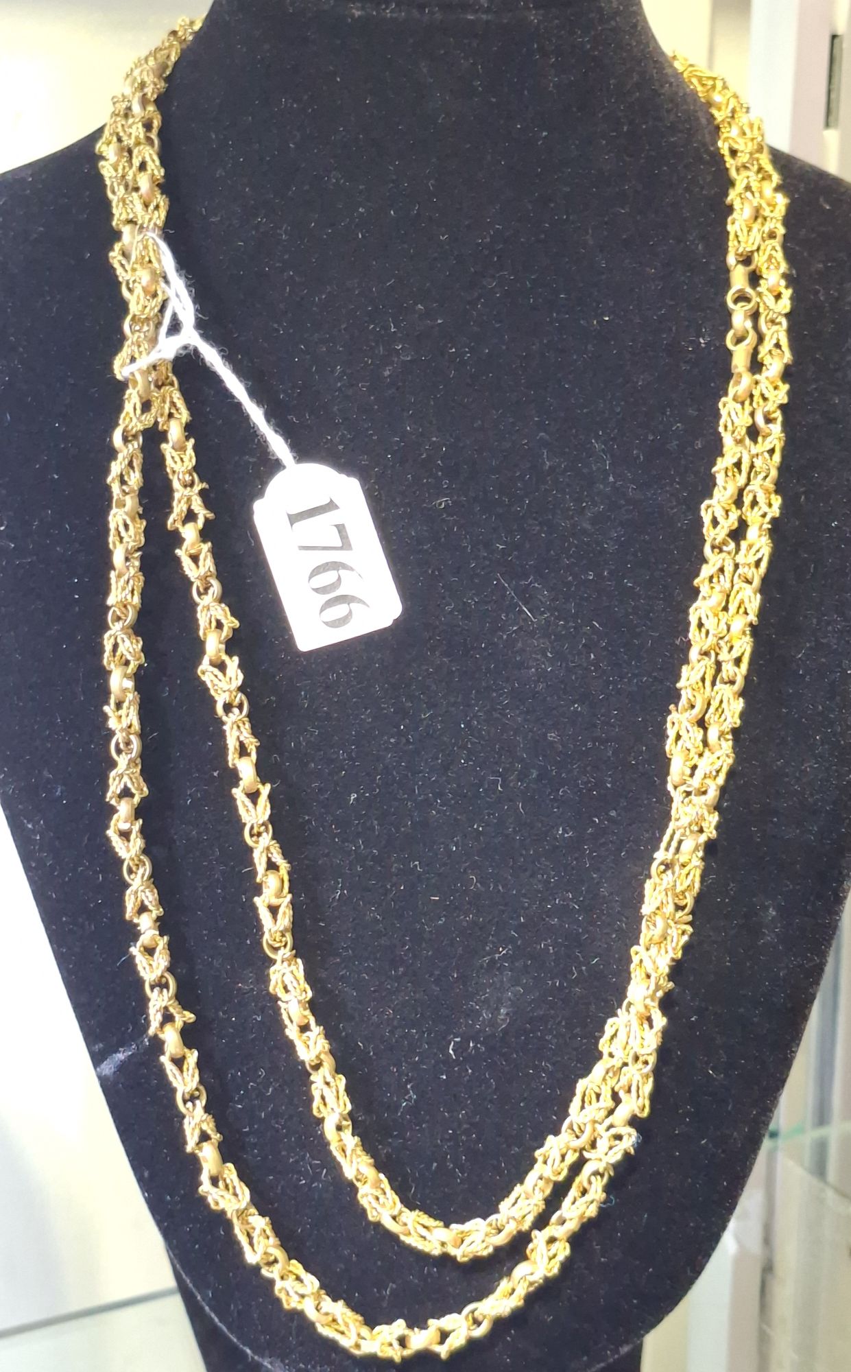 ORNATE GOLD FILLED NECKLACE