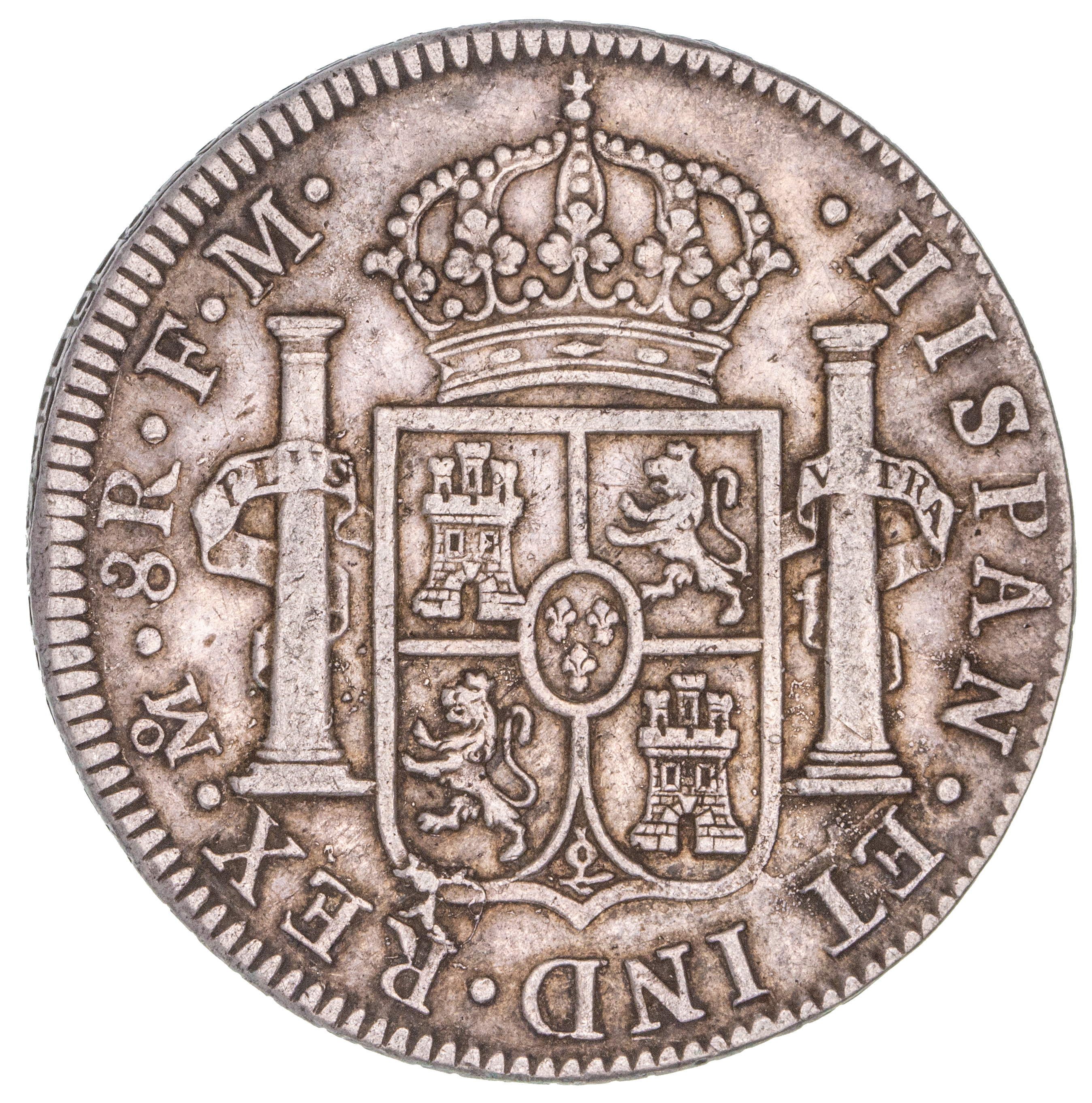 Mexico, Charles IIII, Eight Reales, 1799-FT, Fine