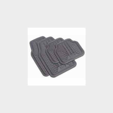 Michelin - 4X4 Floor Mat 4 Piece Set - Heavy Duty Rubber - Grey - 8421GR, PK 51673/2791 B5 (S2)