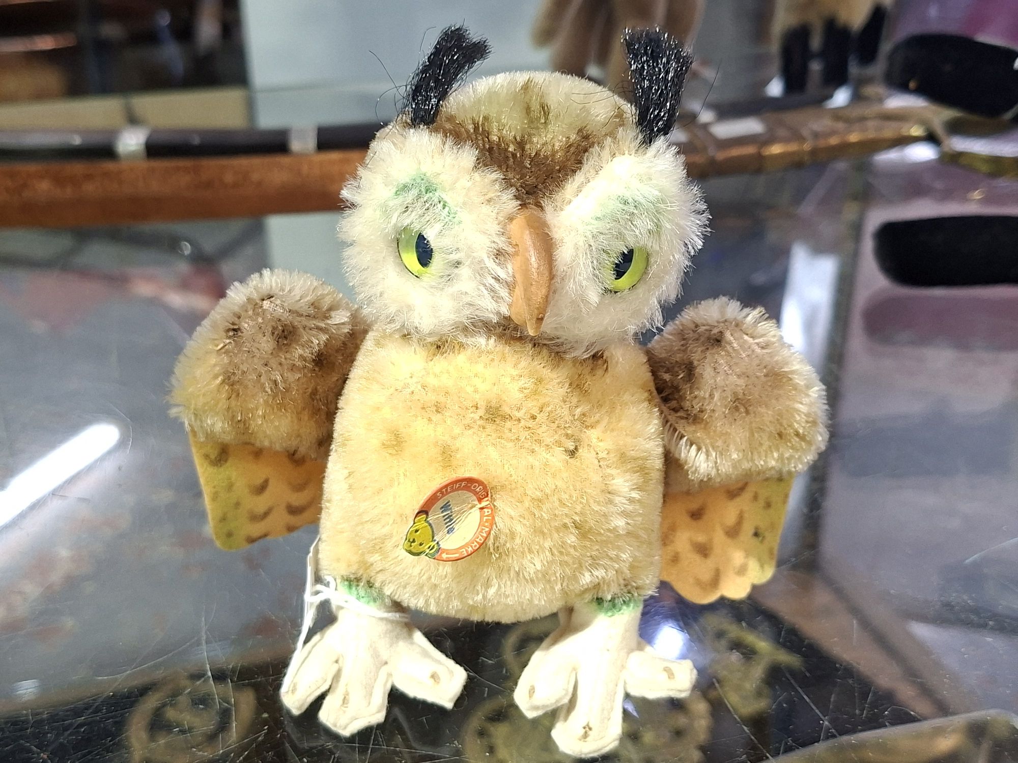 Early Steiff 'Wittie' Owl