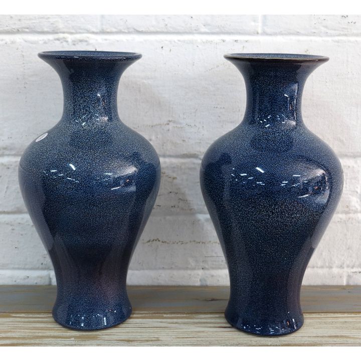 PAIR OF CHINESE PORCELAIN BALUSTER VASES