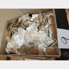 Large Assortment of Jensen Coffeyville Water System Tags