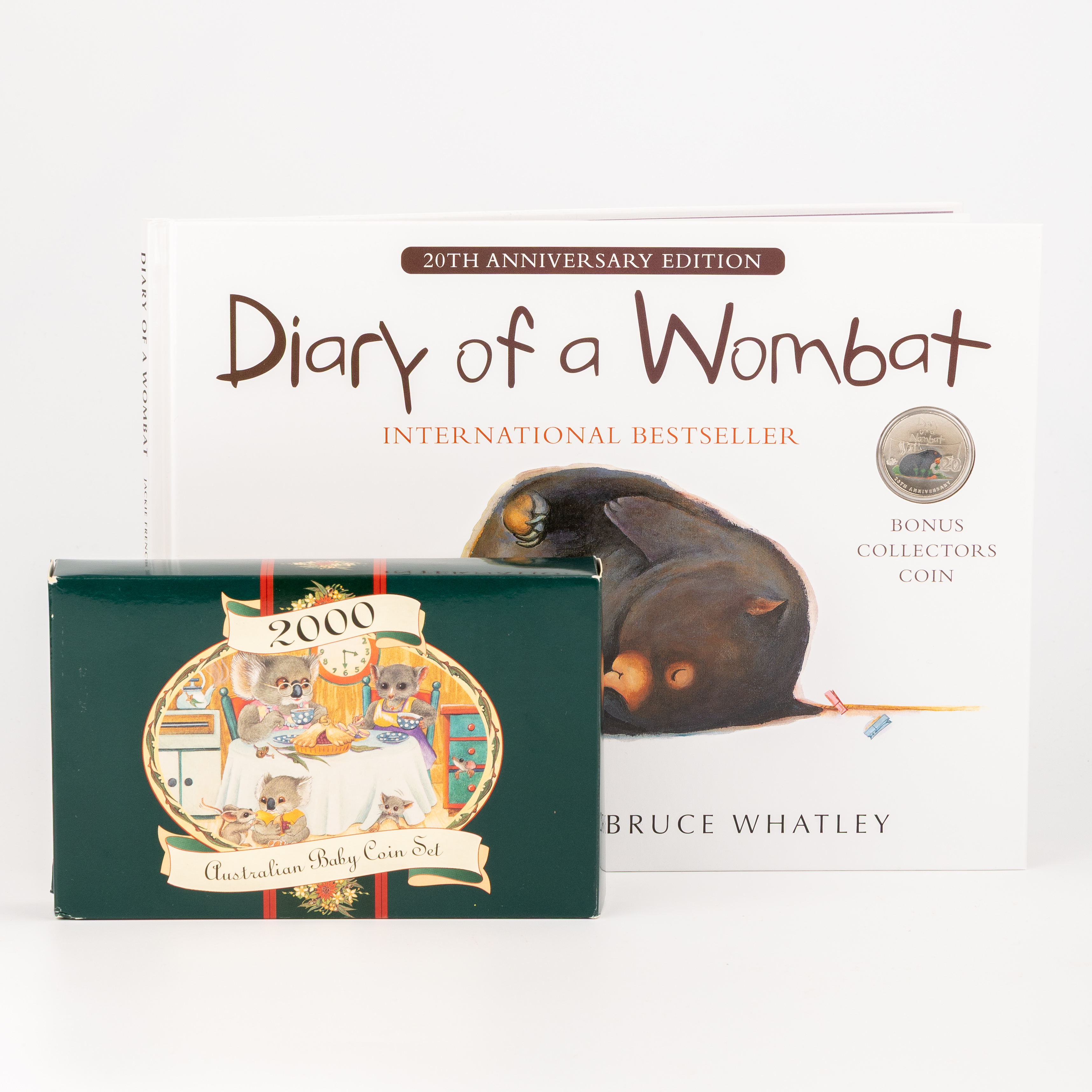 Elizabeth II, RAM - Baby Set & Diary of a Wombat, Five Cents - Two Dollars, 2000 - 2022, FDC