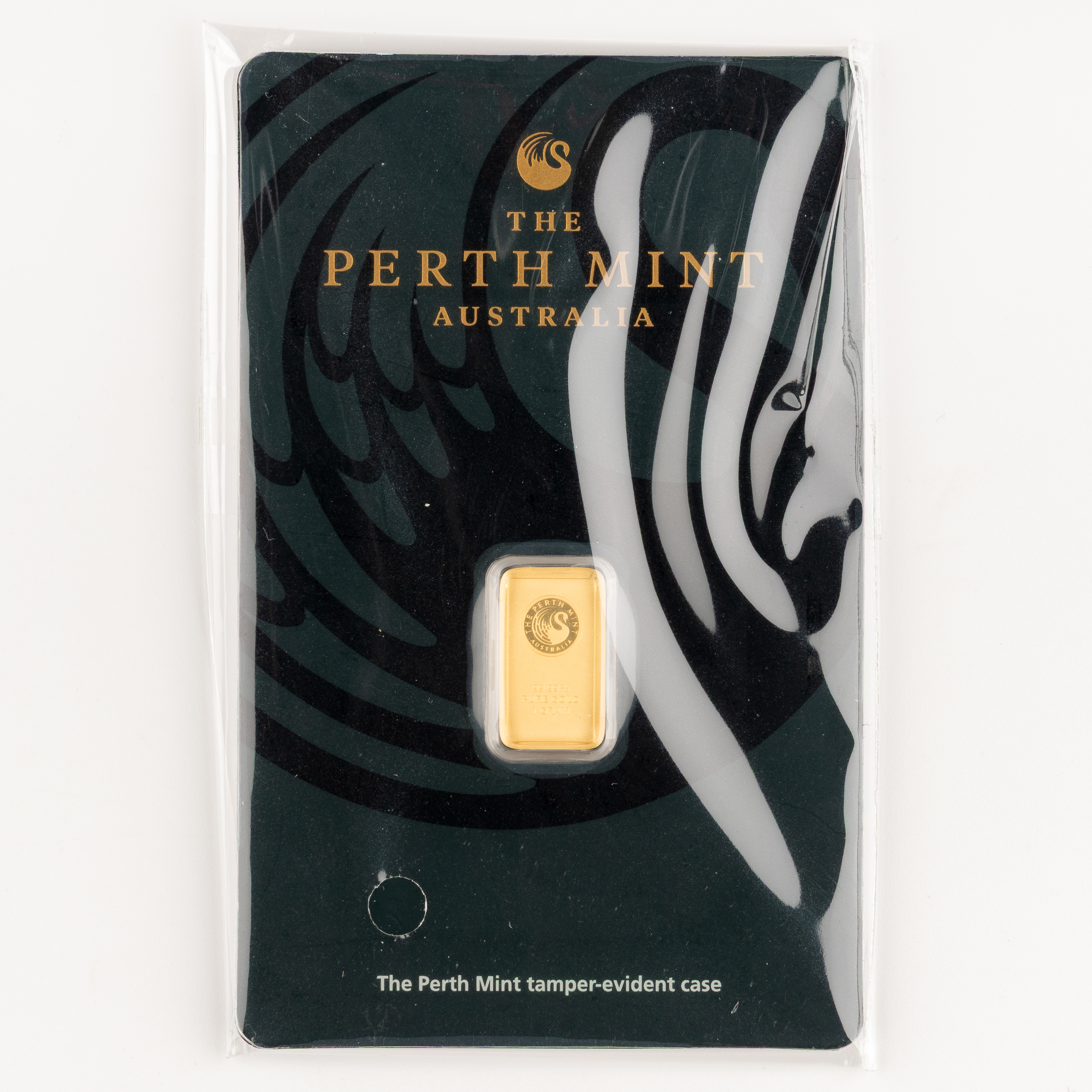 Perth Mint - Kangaroo Minted 1g Gold Bar, UNC