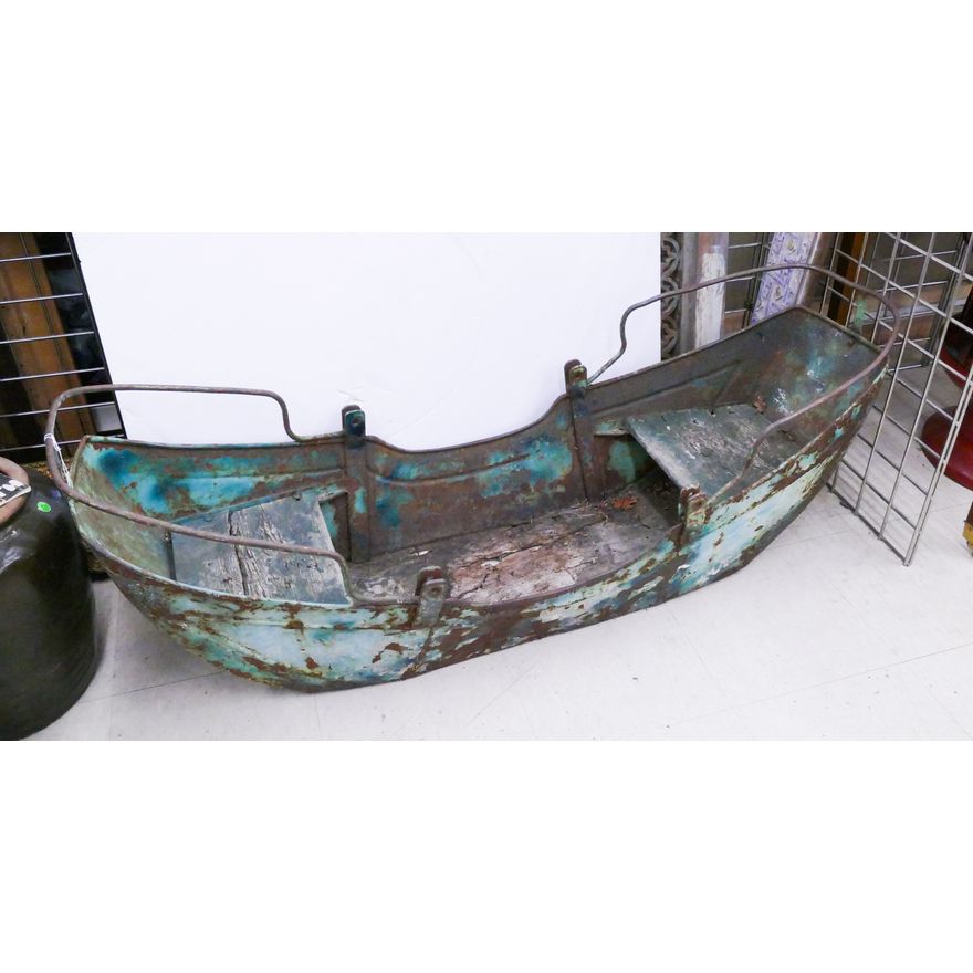 Antique Metal Carousel Boat- AS IS- 18x52''