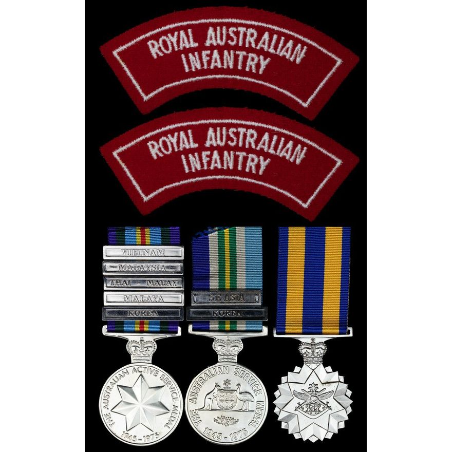 Three: Corporal P.E. White, Royal Australian Infantry Australia, Active ...