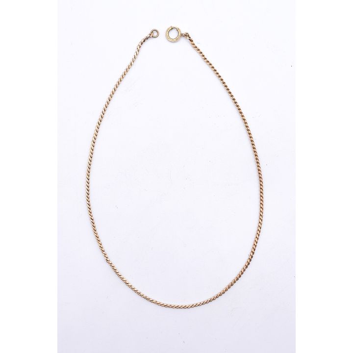Art Deco 14k Chain Necklace 16'' - 7.8 Grams