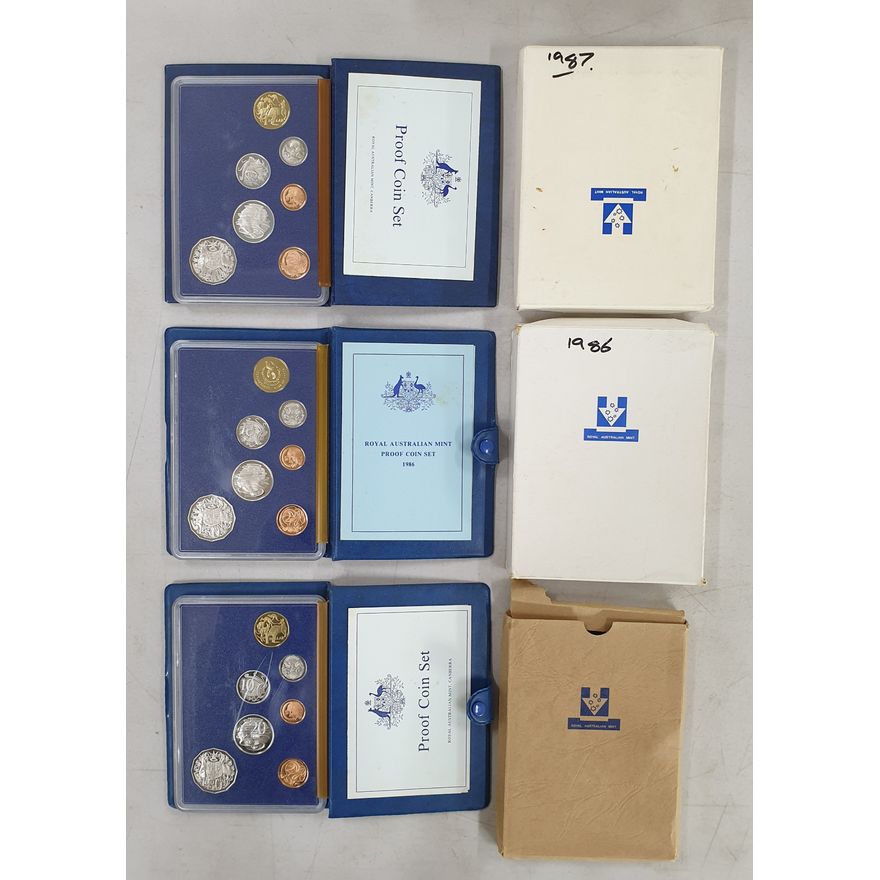 Proof Coin Sets (x3)
