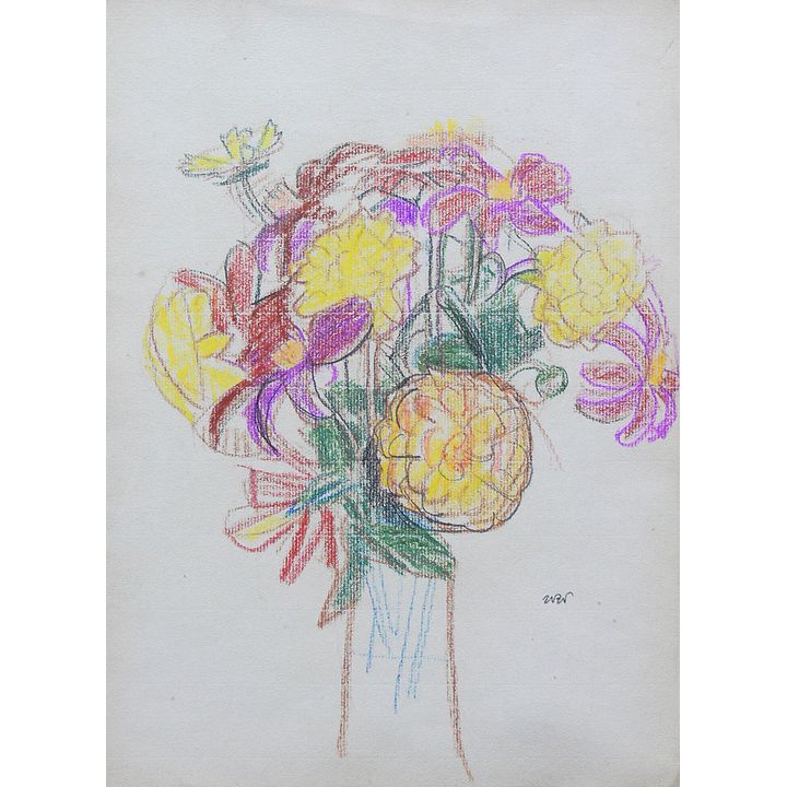 Wojciech Weiss | Kwiaty w wazonie, 1910 r.