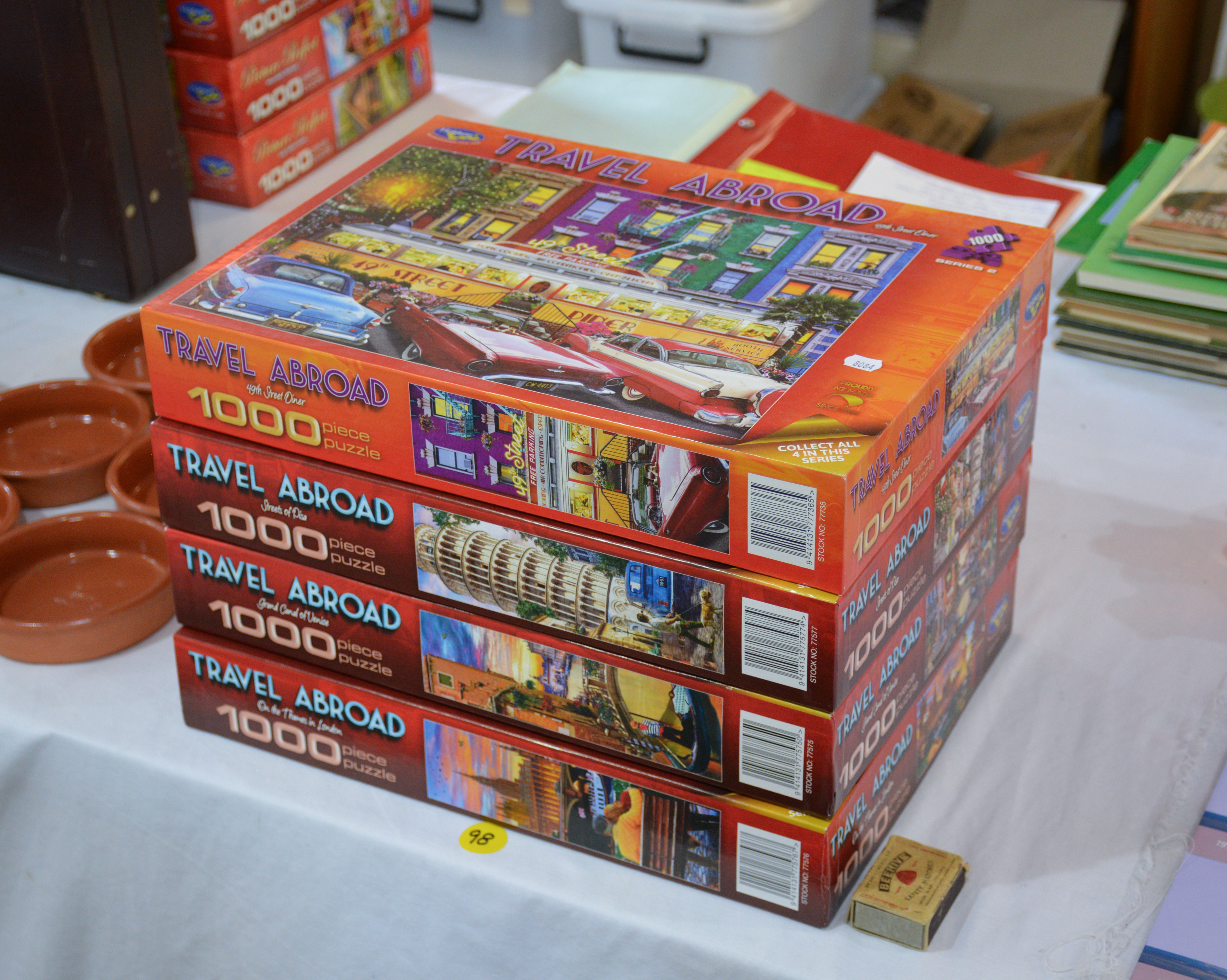 1,000 Piece Travel Abroad Boxed Jigsaws x 4 β NZ auction result