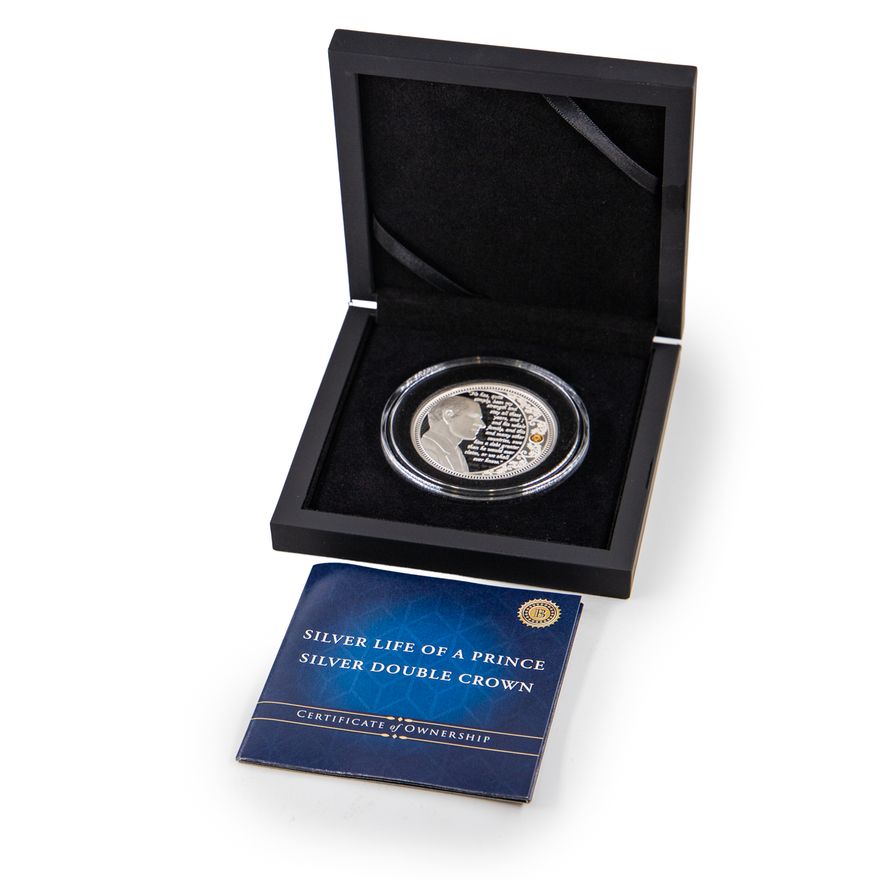Tristan Da Cunha, Elizabeth II, The Bradford Mint, Double Crown, 2021,  FDC