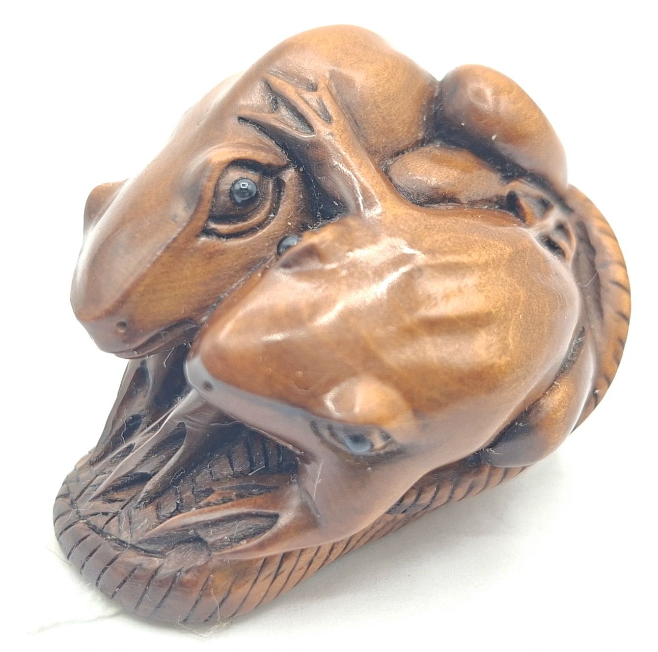 72 · JAPANESE BOXWOOD NETSUKE