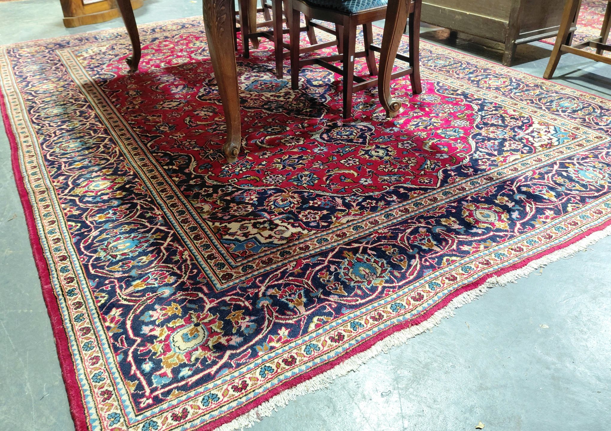 535 · PERSIAN KASHAN RUG