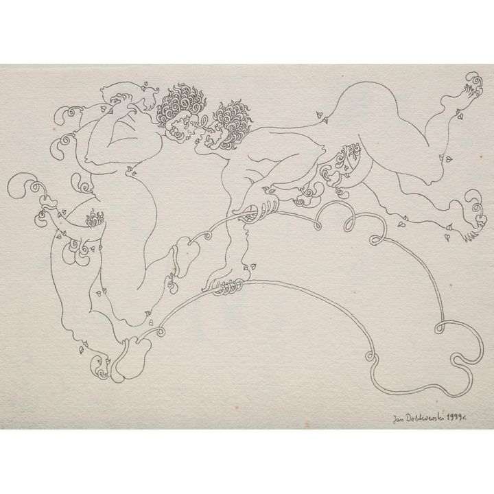 Jan Dobkowski | Rysunek erotyczny, 1999 r.