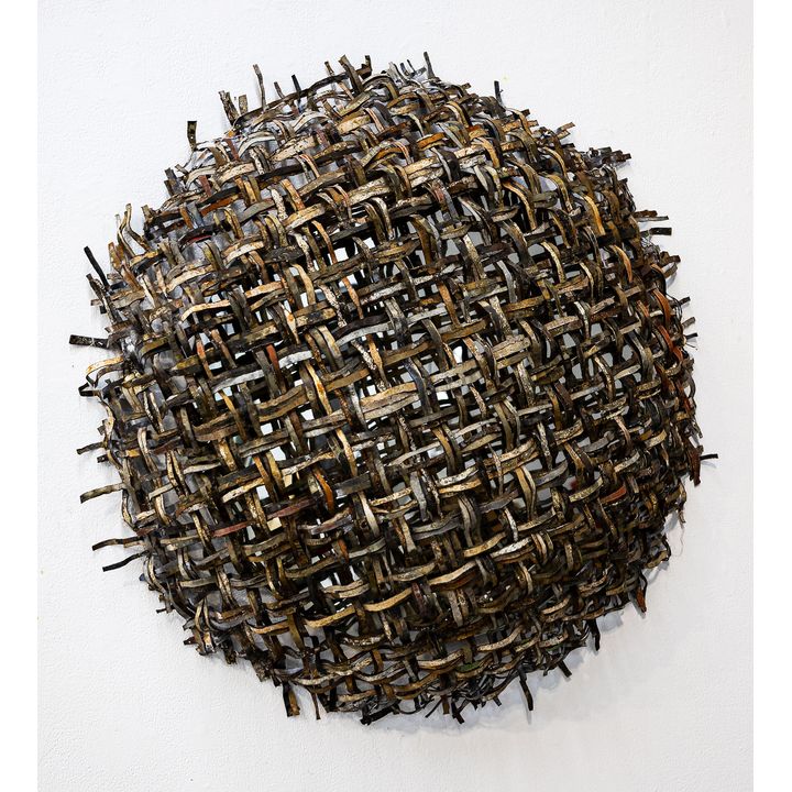 Jeff Thomson 'Untitled - Woven Mirror'